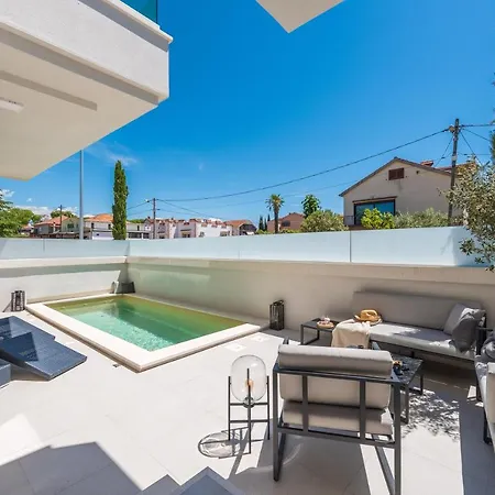 Appartement Luxury Luna With Private, Heated Pool Zadar